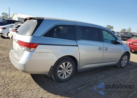 2014 Honda Odyssey Ex from USA, damaged, VIN 5FNRL5H47EB096298